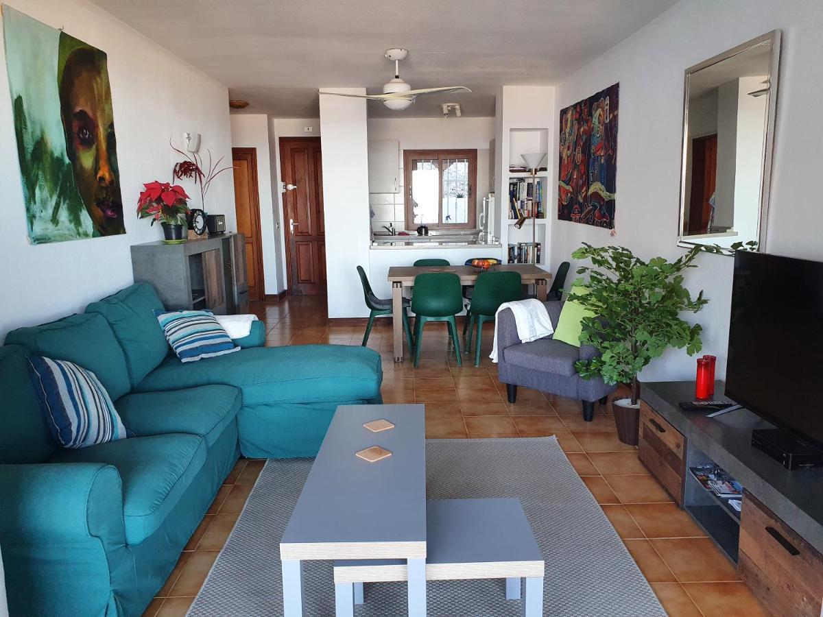 Penthouse De Roca In Poblado Marinero Lägenhet Acantilado de los Gigantes Exteriör bild